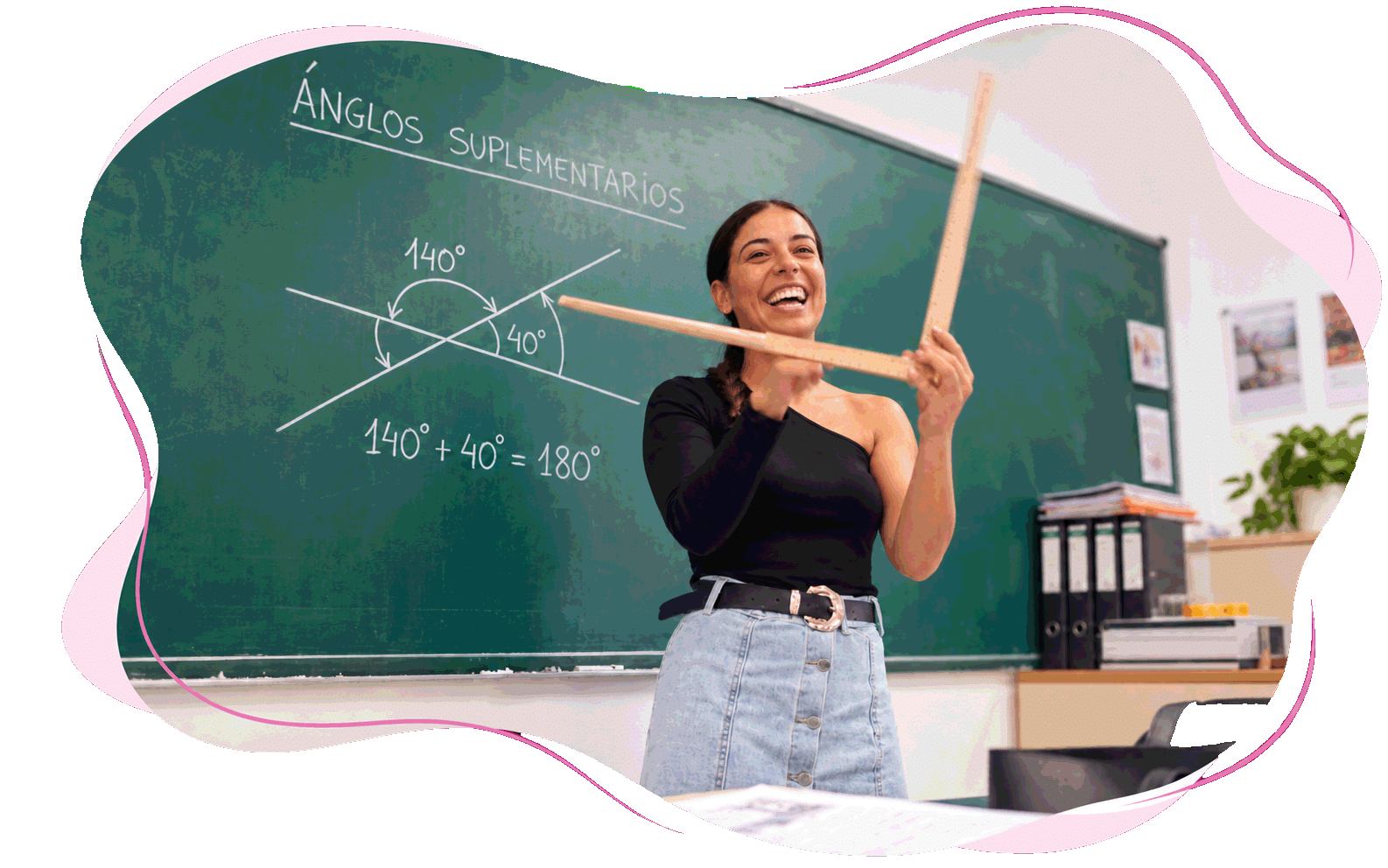 Aprende español con Rosa. Hola con Rosa.